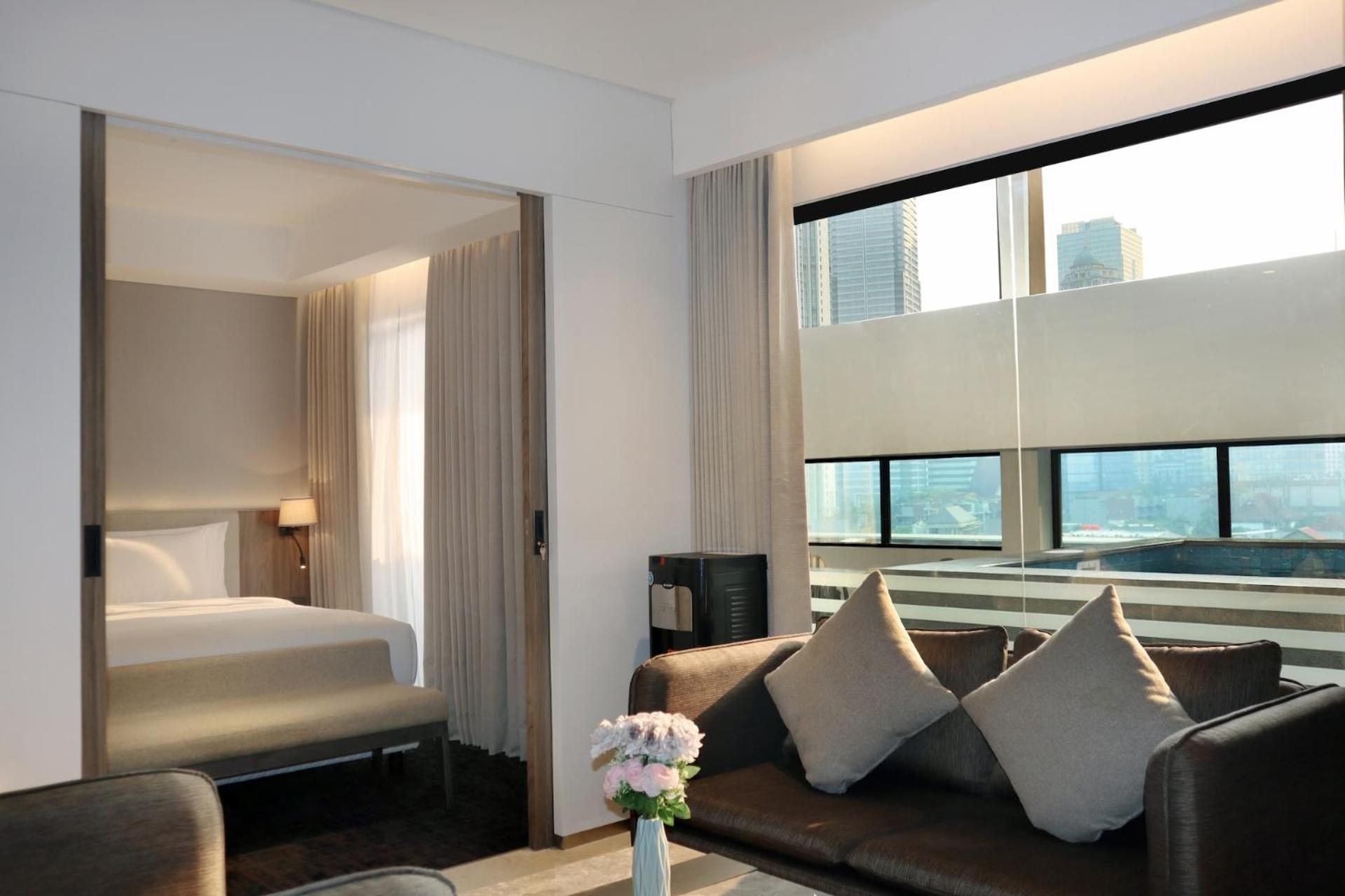Oakwood Suites Kuningan Jakarta Exterior foto